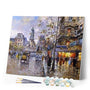 paint by numbers | Street in France | advanced landscapes | FiguredArt