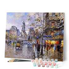 Load image into Gallery viewer, paint by numbers | Street in France | advanced landscapes | FiguredArt