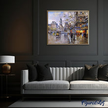 Load image into Gallery viewer, paint by numbers | Street in France | advanced landscapes | FiguredArt