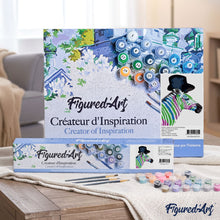 Load image into Gallery viewer, paint by numbers | Zebra with | animals beginners easy Pop Art zebras | FiguredArt