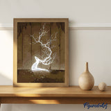 paint by numbers | Fancy Reindeer | animals deer intermediate | FiguredArt