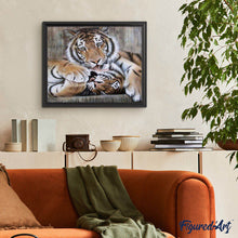 Load image into Gallery viewer, paint by numbers | Tigers | advanced animals tigers | FiguredArt