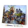 paint by numbers | Notre Dame de Paris and the Booksellers | advanced cities | FiguredArt