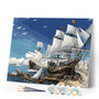 paint by numbers | Sailing ships | easy ships and boats | FiguredArt