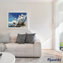 Load image into Gallery viewer, paint by numbers | Sailing ships | easy ships and boats | FiguredArt