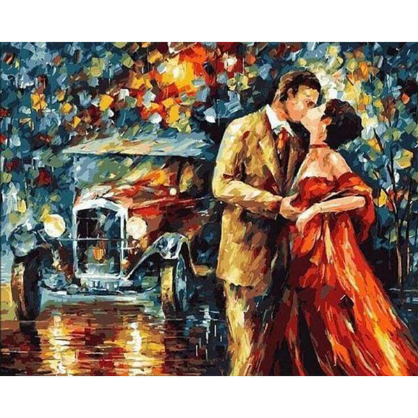 paint by numbers | Lovers and the Rain | advanced romance | FiguredArt