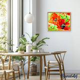 paint by numbers | Poppies | easy flowers | FiguredArt