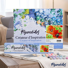 Load image into Gallery viewer, paint by numbers | Poppies | easy flowers | FiguredArt
