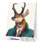 paint by numbers | Head Deer Dandy | animals deer easy | FiguredArt