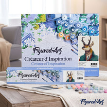 Load image into Gallery viewer, paint by numbers | Head Deer Dandy | animals deer easy | FiguredArt