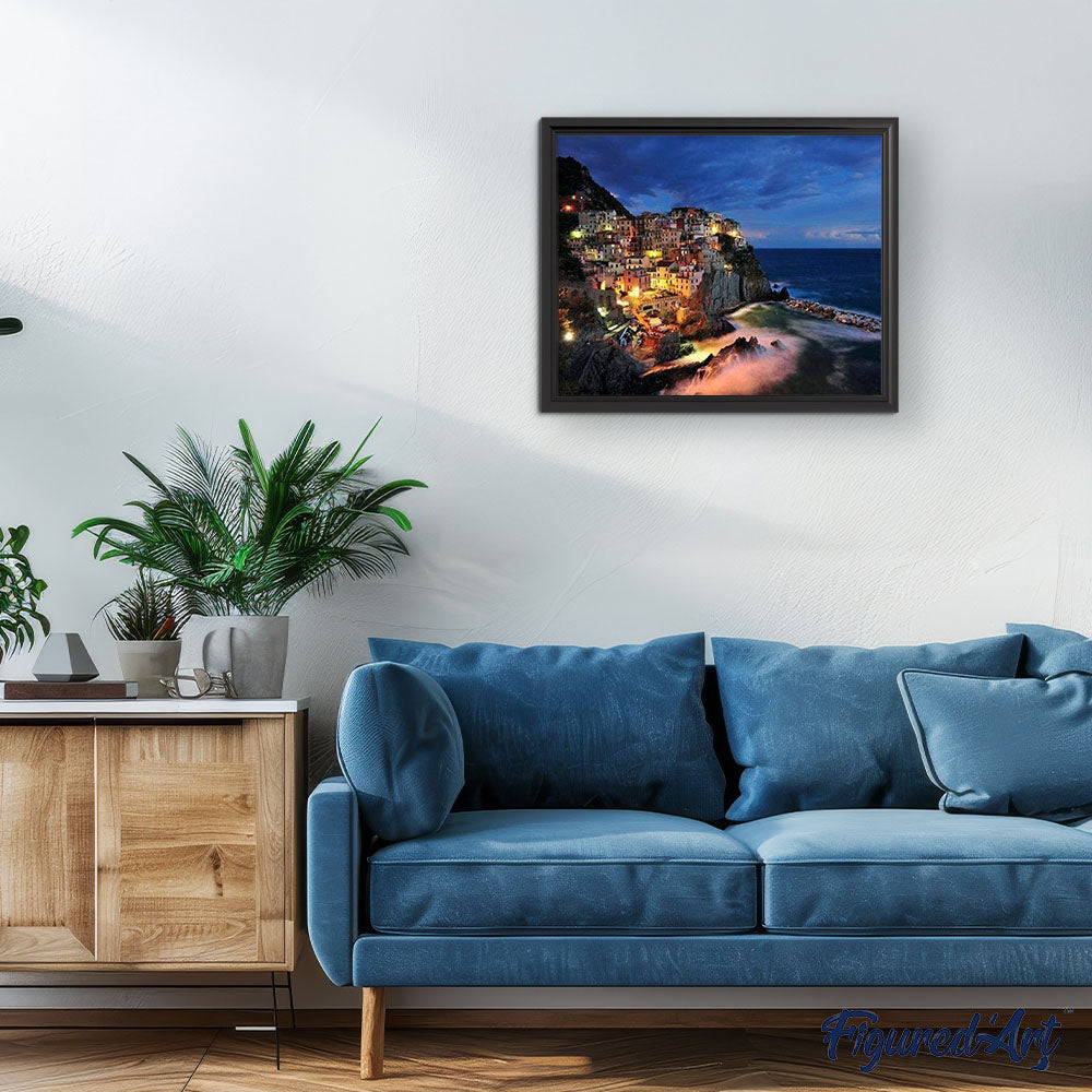 paint by numbers | Village and Seaside | advanced cities | FiguredArt