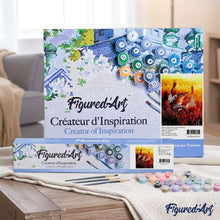 Load image into Gallery viewer, paint by numbers | Two cranes in the Sun | advanced animals birds cranes | FiguredArt