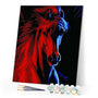 paint by numbers | Red Horse | animals easy horses | FiguredArt