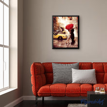 Load image into Gallery viewer, paint by numbers | Kiss in New York | advanced cities romance | FiguredArt