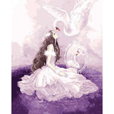 paint by numbers | The Princess and the Swan | animals birds intermediate romance swans | FiguredArt