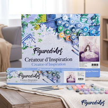 Load image into Gallery viewer, paint by numbers | The Princess and the Swan | animals birds intermediate romance swans | FiguredArt