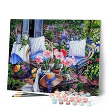 Load image into Gallery viewer, paint by numbers | Cosy Garden | advanced flowers | FiguredArt