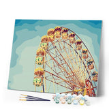 paint by numbers | Funfair | cities intermediate | FiguredArt