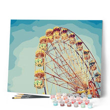 Load image into Gallery viewer, paint by numbers | Funfair | cities intermediate | FiguredArt