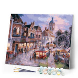 paint by numbers | Festival Village | advanced cities | FiguredArt