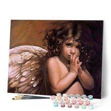 Load image into Gallery viewer, paint by numbers | Little Angel | advanced religion | FiguredArt