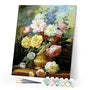 paint by numbers | Elegant bouquet | animals elephants flowers intermediate | FiguredArt