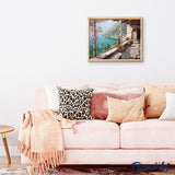 paint by numbers | Sea View from the Patio | advanced landscapes | FiguredArt