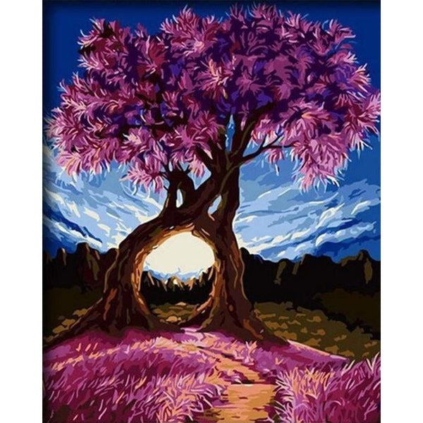 paint by numbers | Tree of Wishes | advanced landscapes trees | FiguredArt