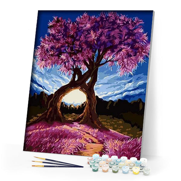 paint by numbers | Tree of Wishes | advanced landscapes trees | FiguredArt