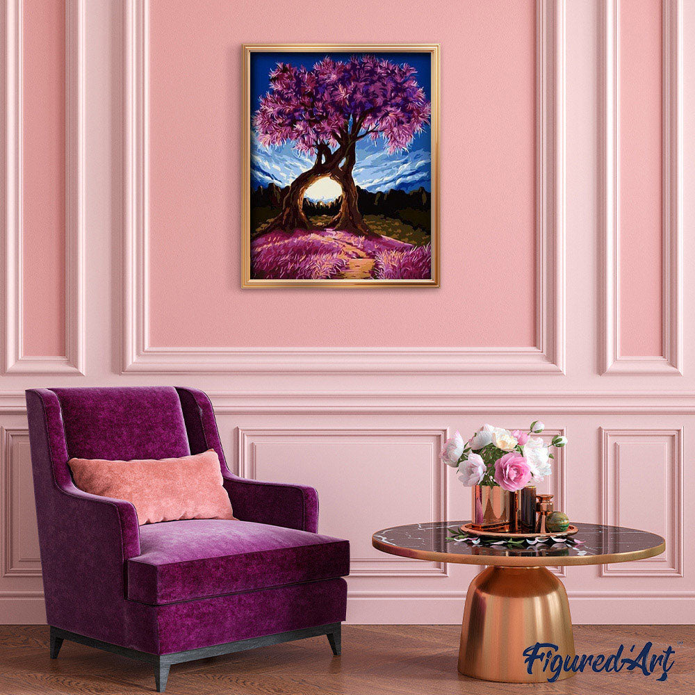 paint by numbers | Tree of Wishes | advanced landscapes trees | FiguredArt