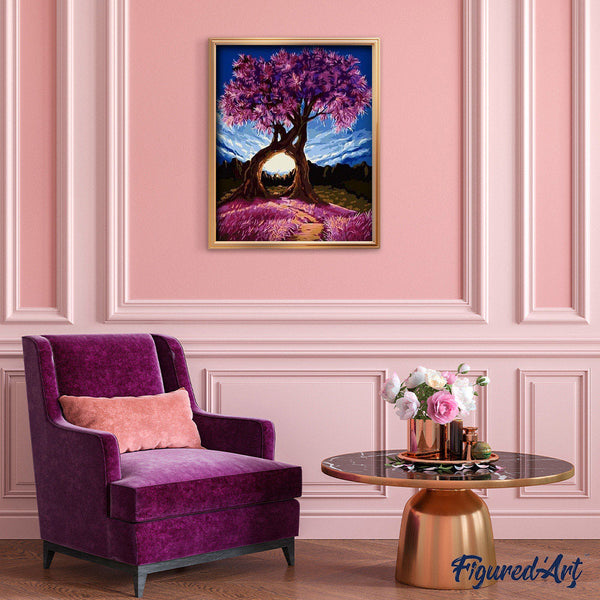 paint by numbers | Tree of Wishes | advanced landscapes trees | FiguredArt