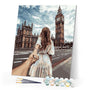 paint by numbers | Romantic Stroll London | cities intermediate | FiguredArt