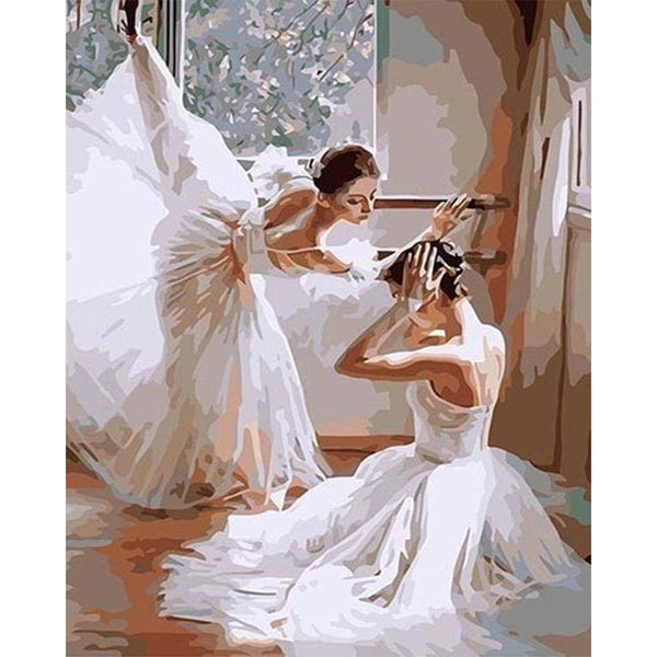 paint by numbers | Future Ballerinas | dance easy | FiguredArt