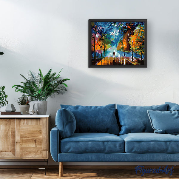 paint by numbers | Fresh Evening | advanced cities landscapes | FiguredArt