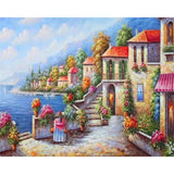 paint by numbers | Sea view and nice weather | advanced landscapes | FiguredArt