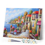 paint by numbers | Sea view and nice weather | advanced landscapes | FiguredArt