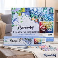 Load image into Gallery viewer, paint by numbers | Blooming Tree and Birds in Spring | flowers intermediate | FiguredArt