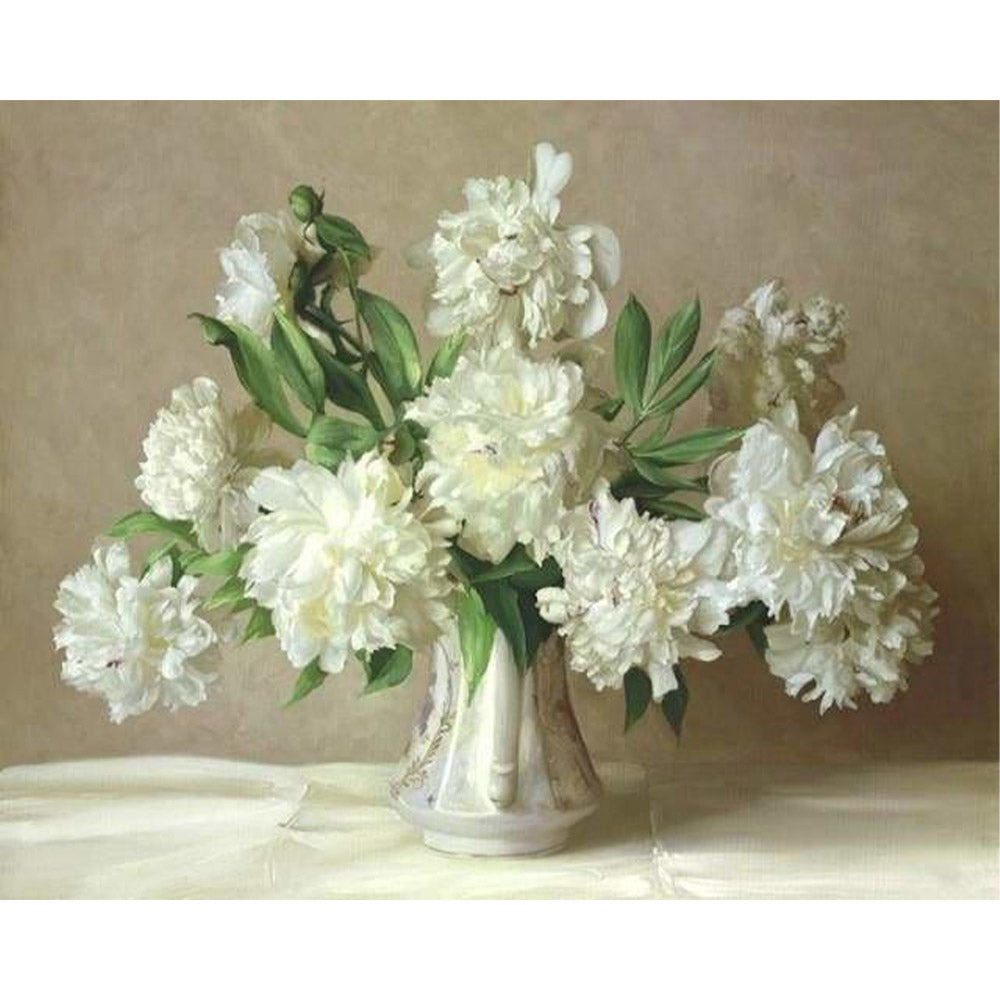 paint by numbers | Pretty Peonies | advanced flowers | FiguredArt