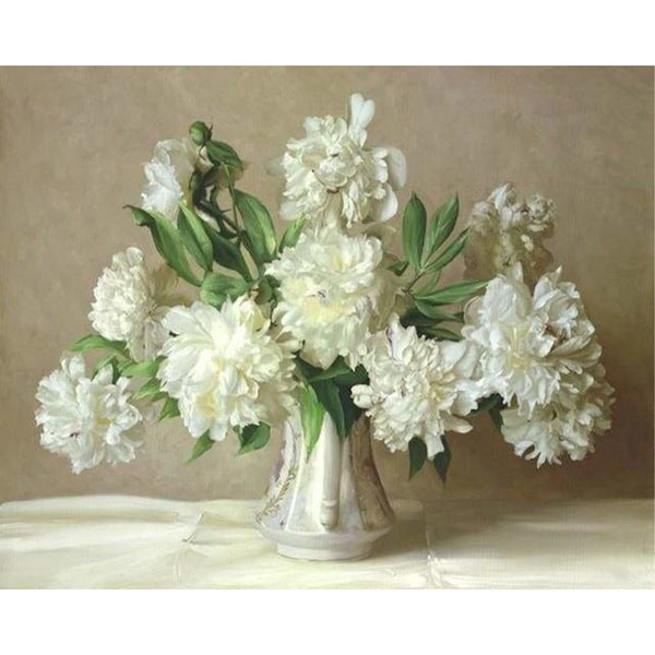 paint by numbers | Pretty Peonies | advanced flowers | FiguredArt