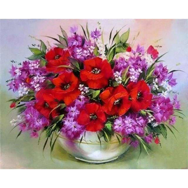 paint by numbers | Colorful bouquet | advanced flowers | FiguredArt