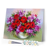 paint by numbers | Colorful bouquet | advanced flowers | FiguredArt