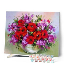 Load image into Gallery viewer, paint by numbers | Colorful bouquet | advanced flowers | FiguredArt