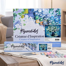 Load image into Gallery viewer, paint by numbers | Daisies and blue vase | advanced flowers | FiguredArt