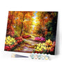 paint by numbers | Colorful Forest | advanced landscapes | FiguredArt