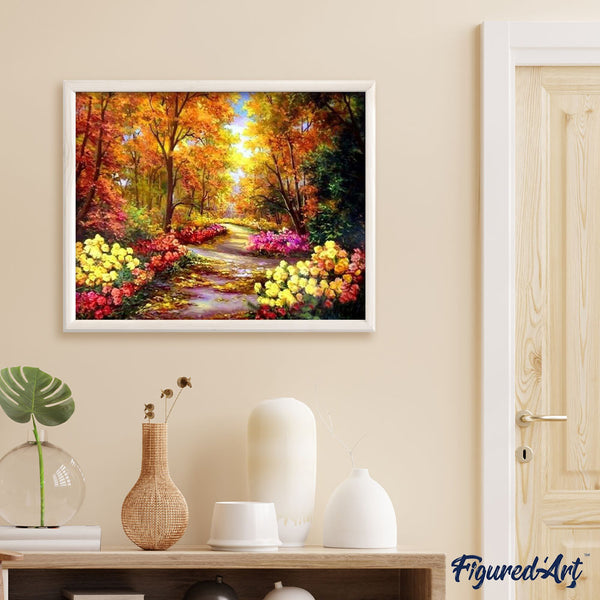 paint by numbers | Colorful Forest | advanced landscapes | FiguredArt