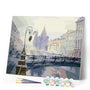 paint by numbers | Snow in the City | cities easy | FiguredArt