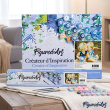 Load image into Gallery viewer, paint by numbers | Loving Kids | advanced portrait | FiguredArt