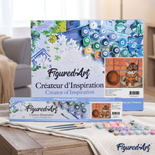 Load image into Gallery viewer, paint by numbers | Cat playing in the kitchen | animals cats easy | FiguredArt