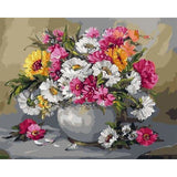 paint by numbers | Flowers and petals | easy flowers | FiguredArt