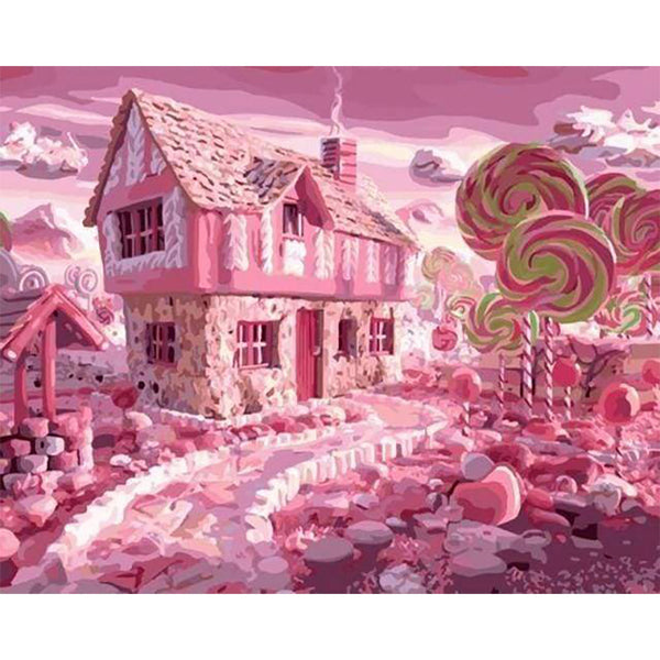 paint by numbers | Hansel and Gretel | advanced kids landscapes | FiguredArt